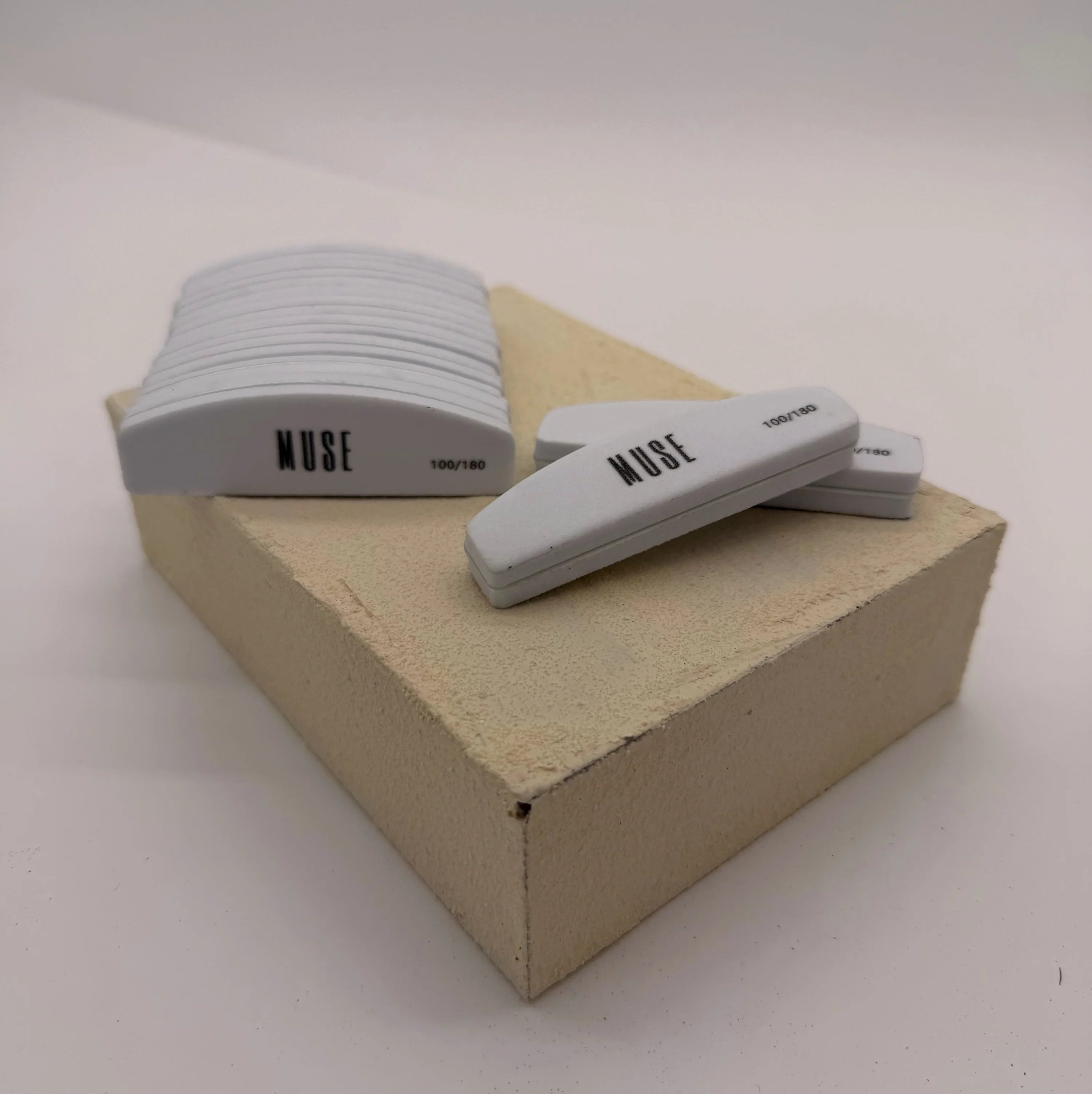 Mini Nail Buffers 100/180 grit (20 pcs)