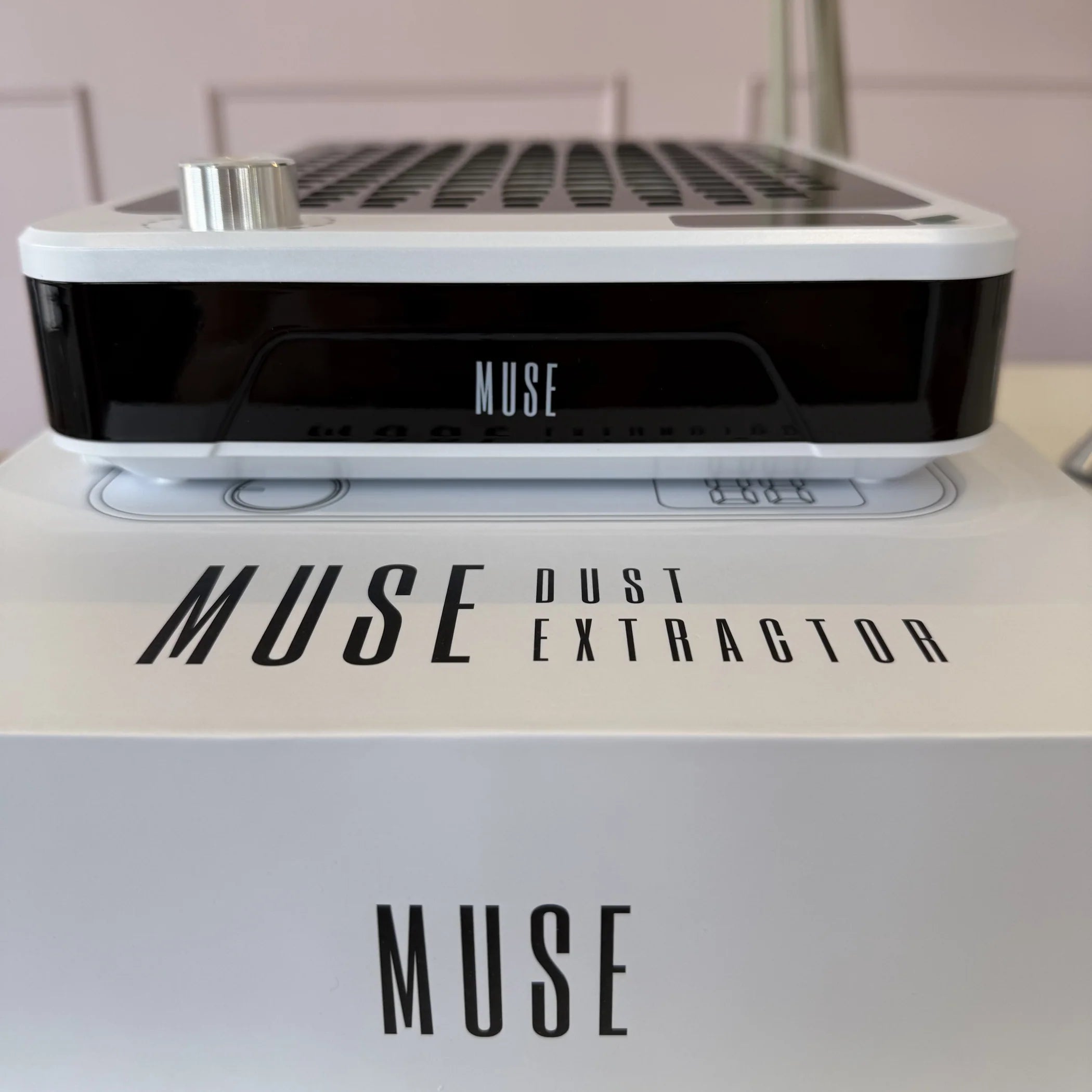 The MUSE Cordless Rechargeable HEPA Filter Dust Collector